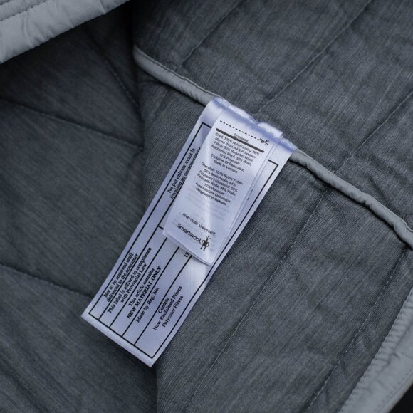 Smartwool Smartloft Puffer Skirt NWT — Women’s L — Storm Gray — Ski/Travel - Picture 10 of 10